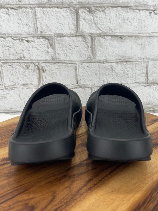 Oofos Ooahh Sport Mens Sz. 11 Black Recovery Slide Sandals main image 11